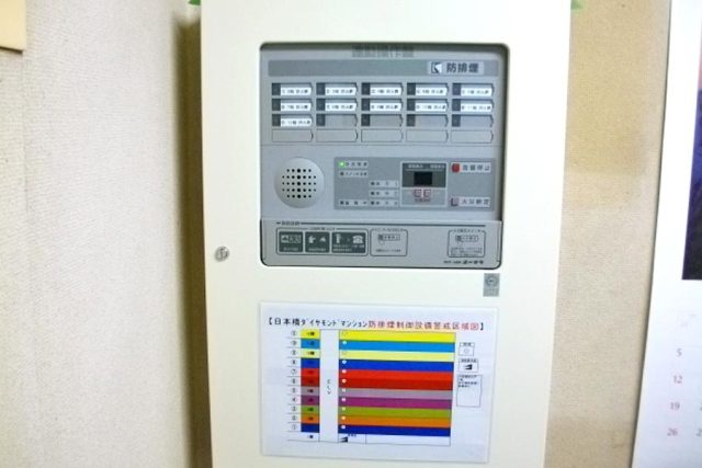 画像：消防設備保守